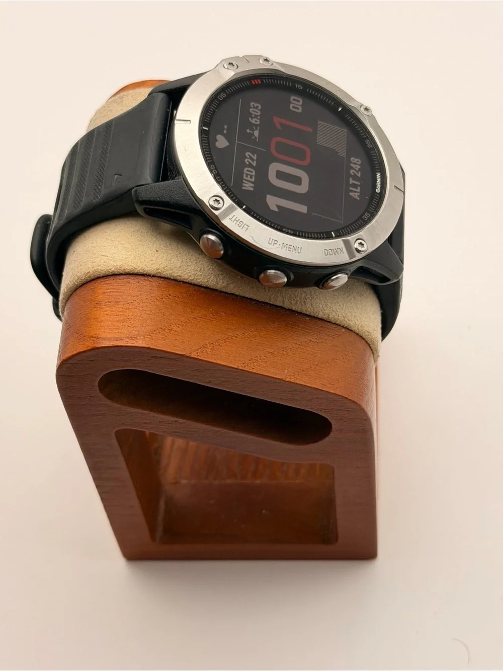 Garmin Fenix 6, Tested, Charger Included, Very Good, Black & Silver, Smartwatch